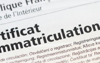 Certificat d'immatriculation à La Tour du Pin à partir du 1er août 2016
