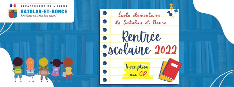 Inscription Rentree Scolaire Cp Mairie Satolas Et Bonce