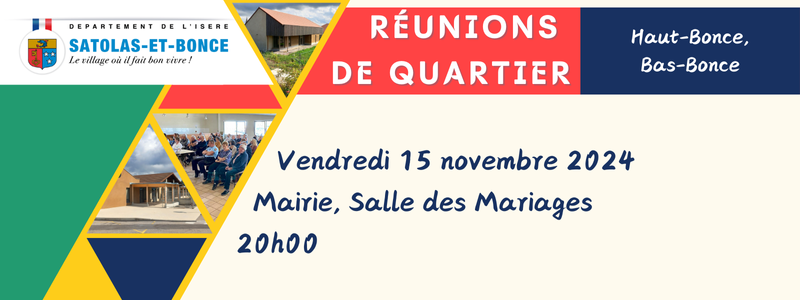 🧑‍🤝‍🧑 Réunion de quartier – Bonce