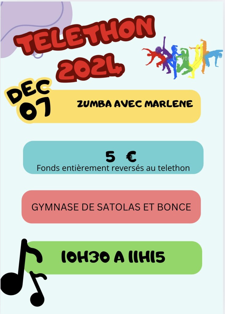 zumba téléthon